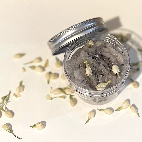 organic lavender lip scrub | sugar scrub | exfoliant - Picture 3 of 3